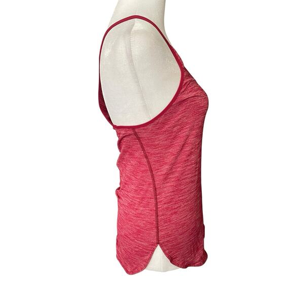 Set of 2 Lululemon Tank Top No Size Small VNeck Racerback Red Neon Green - Picture 4 of 16